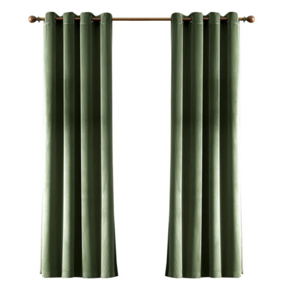 Elegant Soft Velvet Curtain Drapes - Image 2