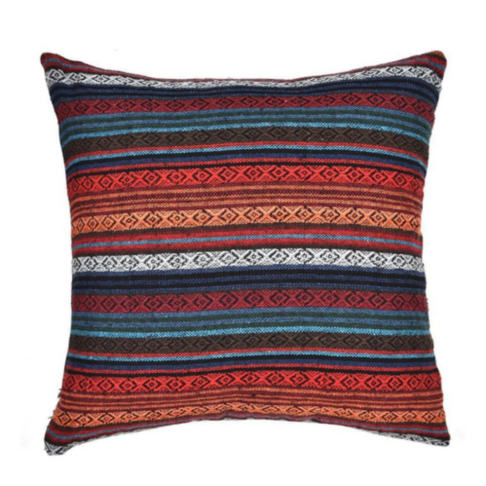 Ethnic Bohemian Geometric Cushion Cover - Image 3