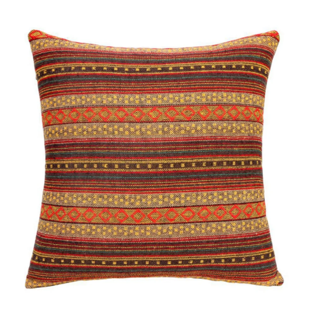 Ethnic Bohemian Geometric Cushion Cover - Image 5