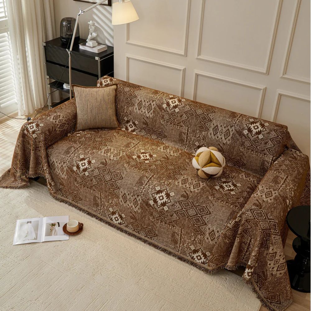 Ethno Cultural Tribe Sofa Cover - Image 2