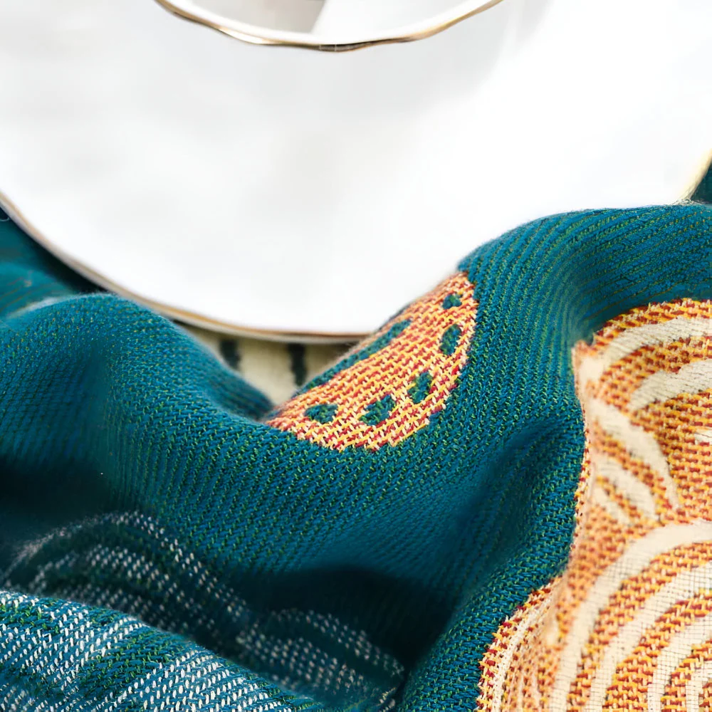 Exotic Floral Throw Blanket - Image 2
