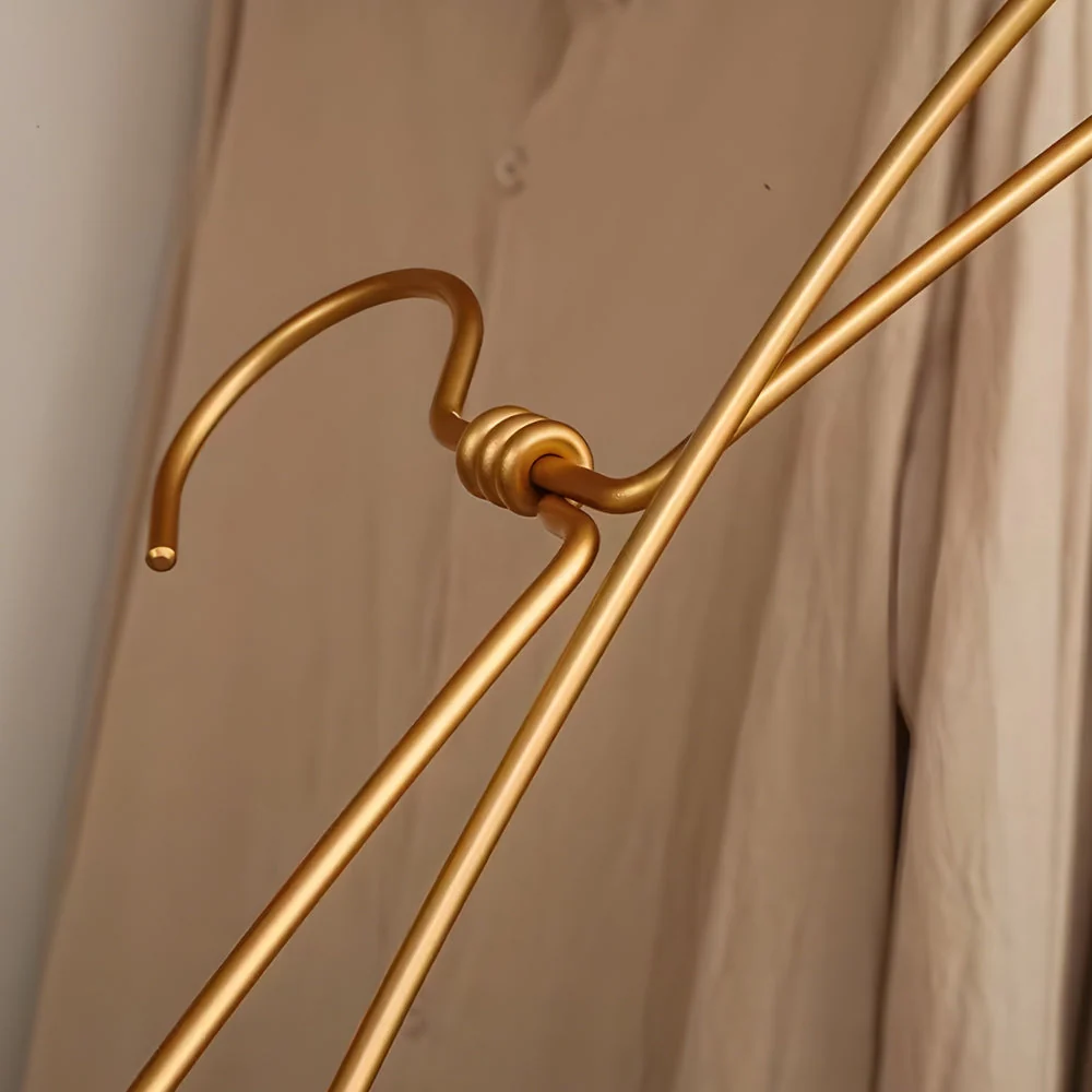 Extra Wide Sleek Aluminum Clothes Hanger | 6pcs Set - Image 6