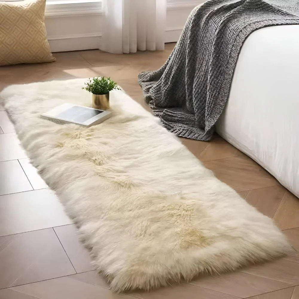 Faux Fur Plush Couch Cover - Image 3