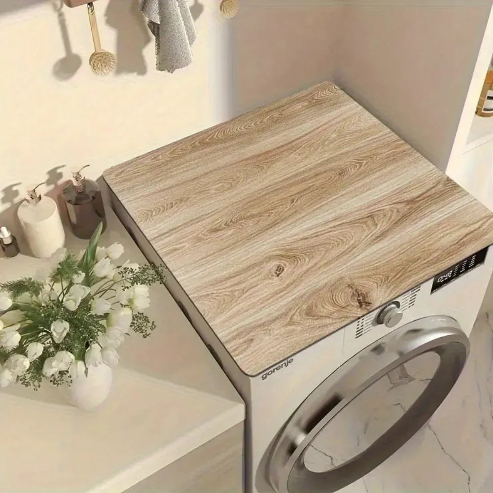 Faux Wood Grain Appliance Protector Mat - Image 5