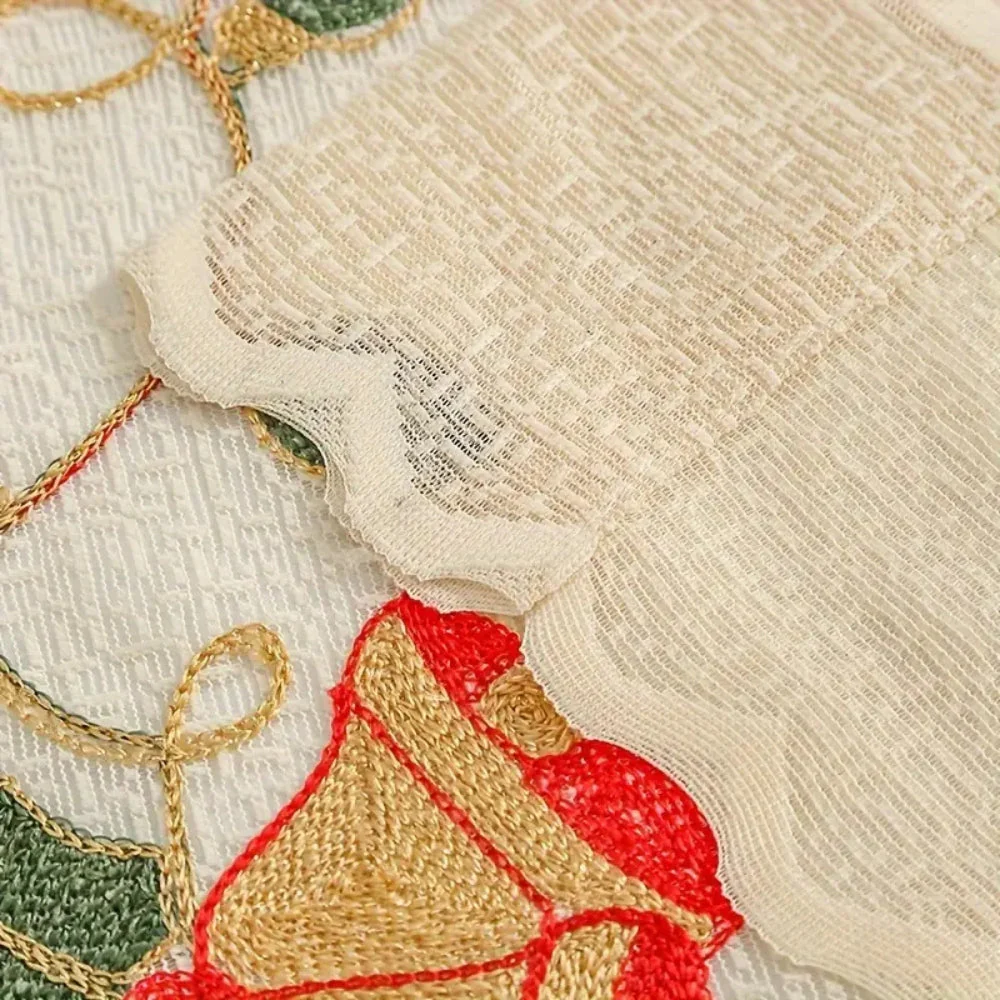 Festive Red Bell Curtains - Image 8
