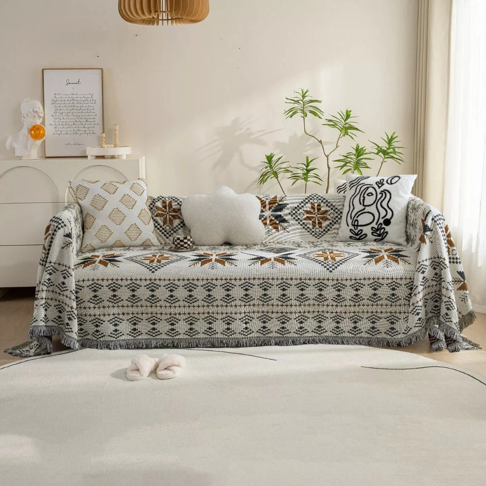 Fiesta Woven Sofa Cover - Image 6