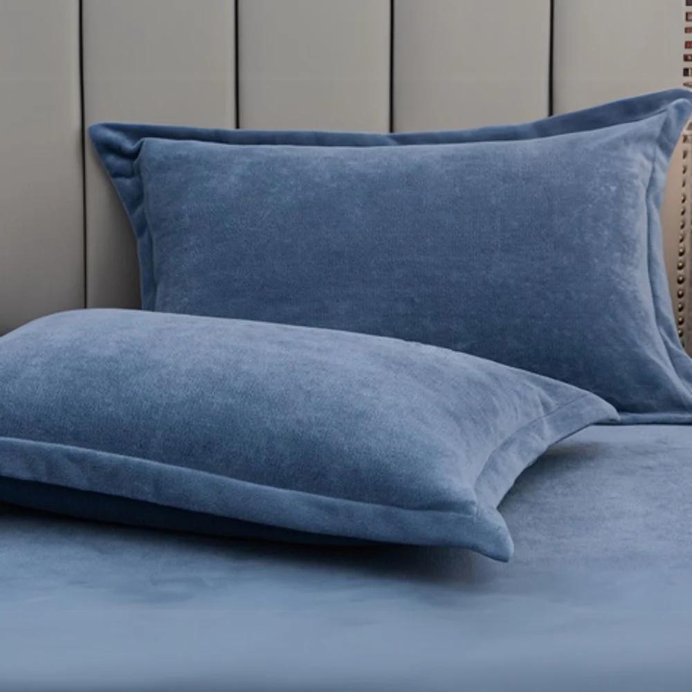 Fleece Comfort Pillow Covers - Image 3
