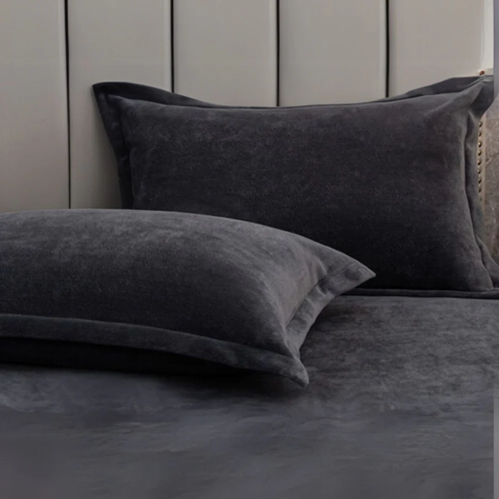 Fleece Comfort Pillow Covers - Image 4