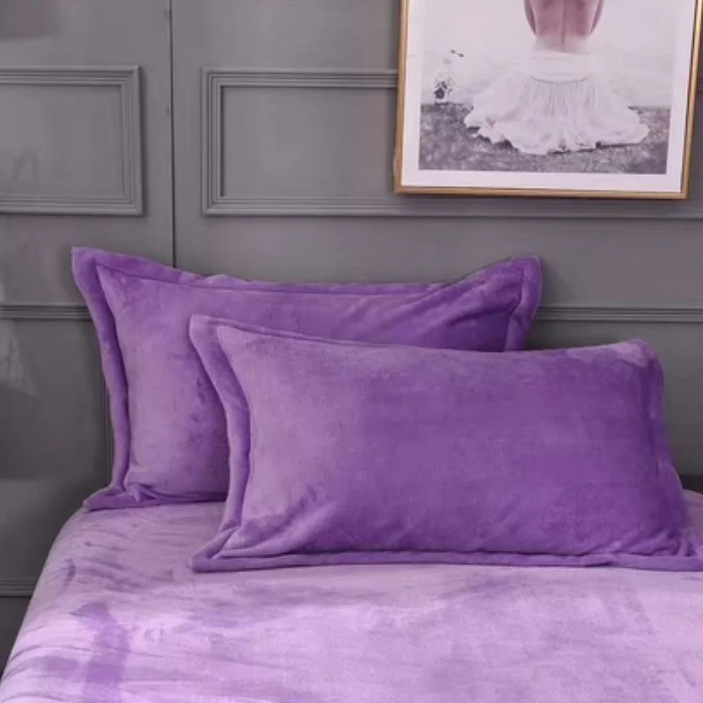 Fleece Comfort Pillow Covers - Image 7