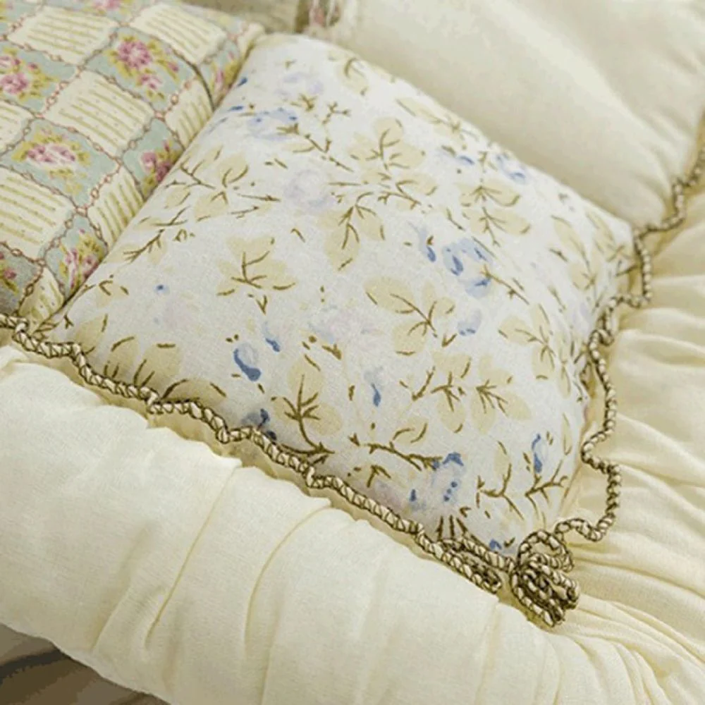 Floral Bloom Quilted Sofa Cover - Image 8