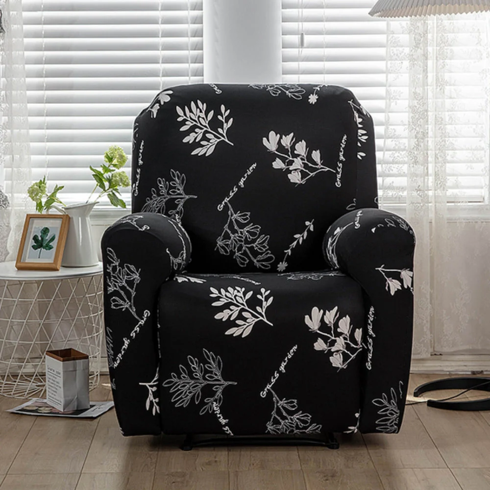 Floral Recliner Sofa Cover - Image 7