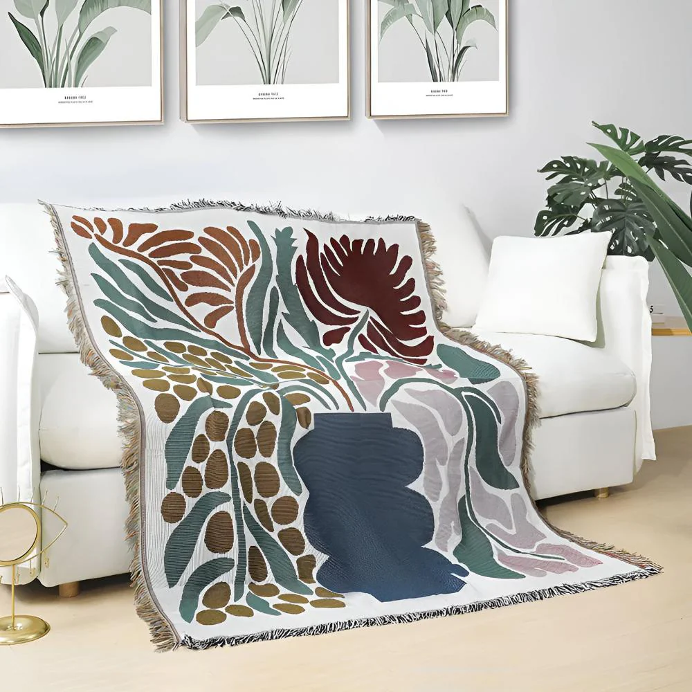 Floravase Woven Throw - Image 2