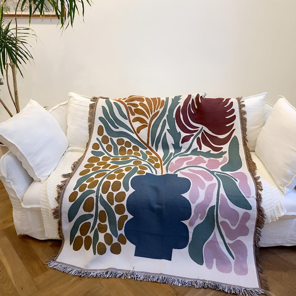 Floravase Woven Throw - Image 4