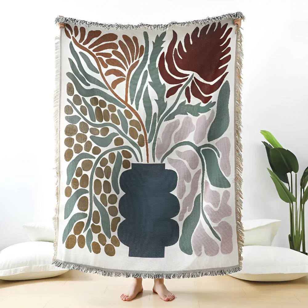 Floravase Woven Throw - Image 6