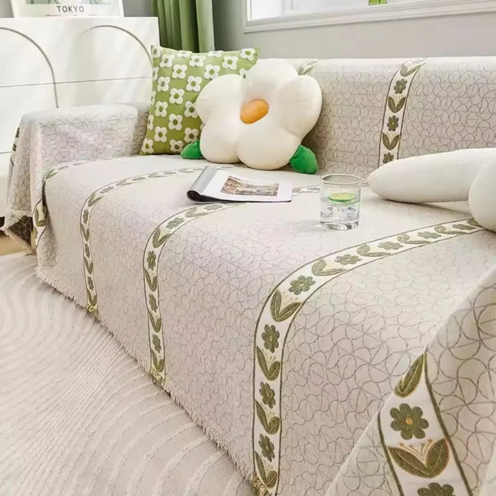 Flourish Leaf Sofa Cover - Image 8