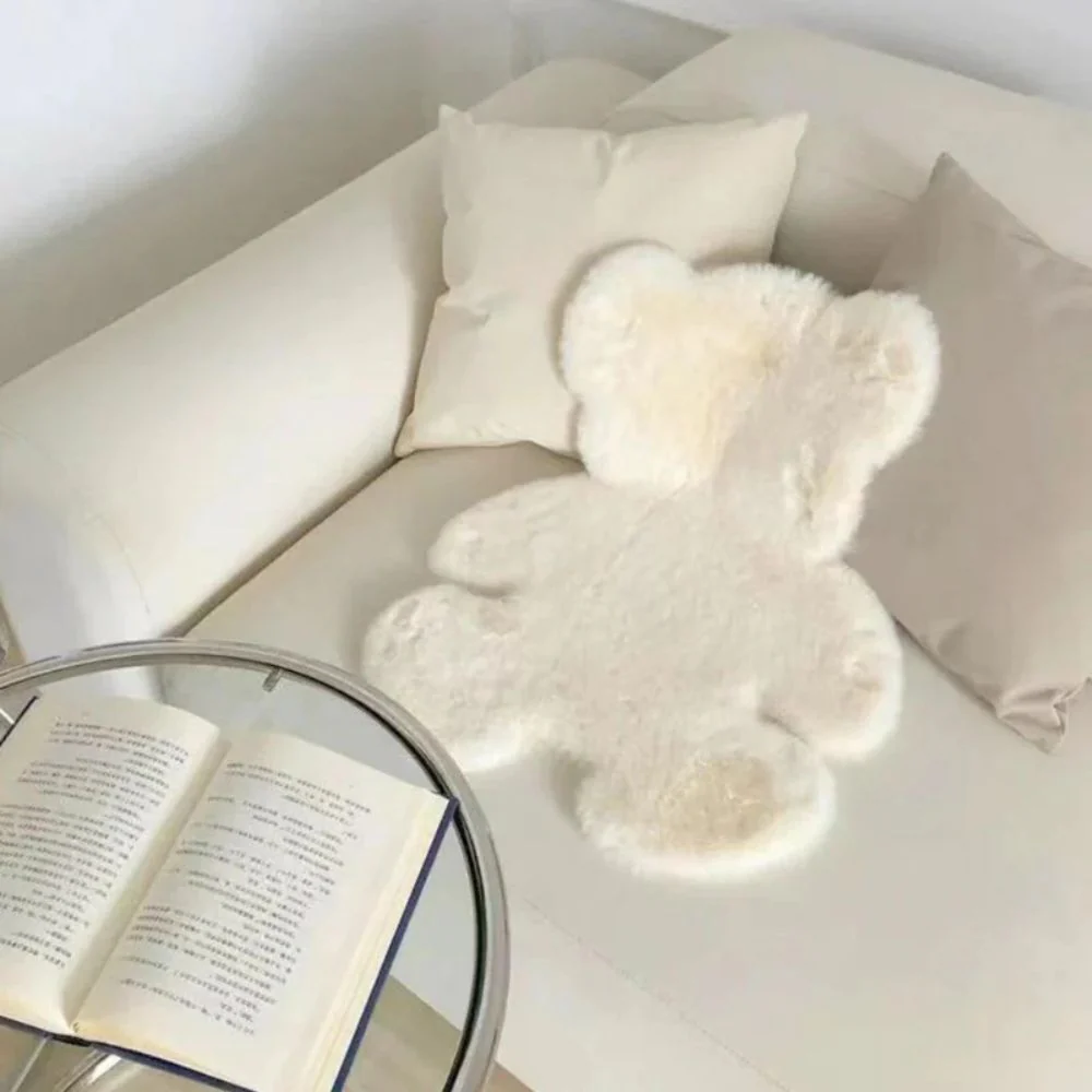 Fluffy Charm Teddy Bear Rug - Image 6