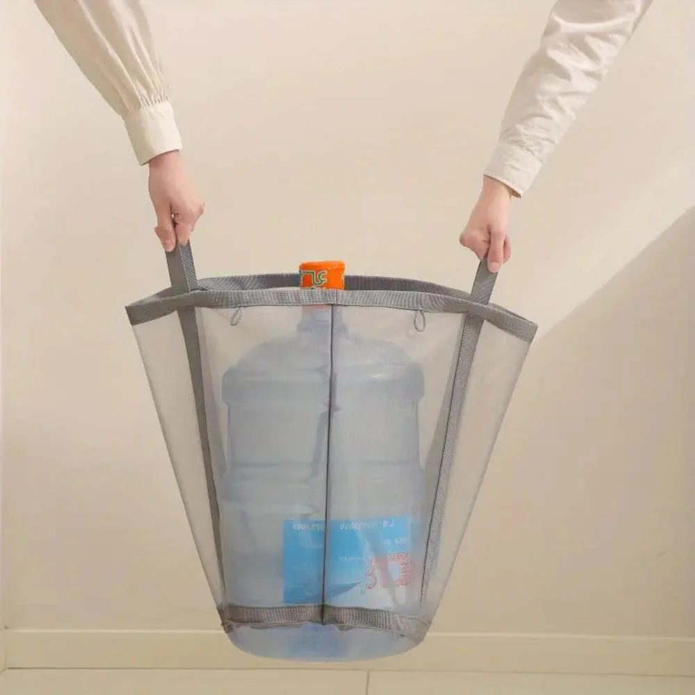 Foldable Mesh Laundry Basket - Image 3