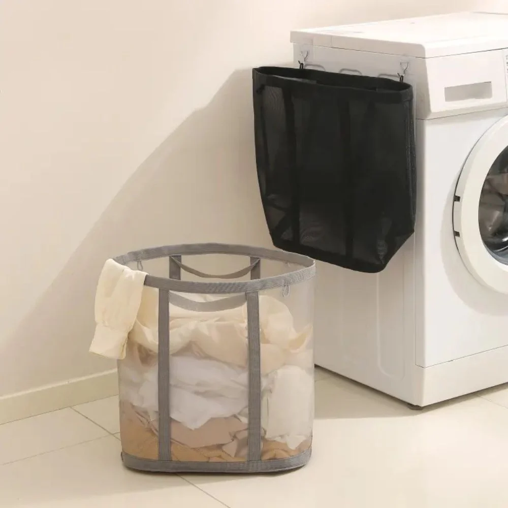 Foldable Mesh Laundry Basket - Image 4