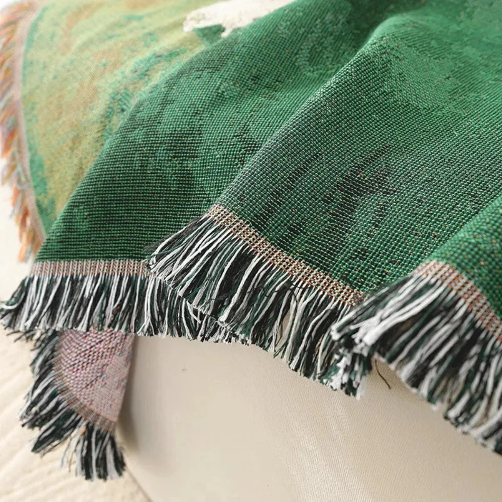 Frida Sheep Woven Throw Blanket - Image 8