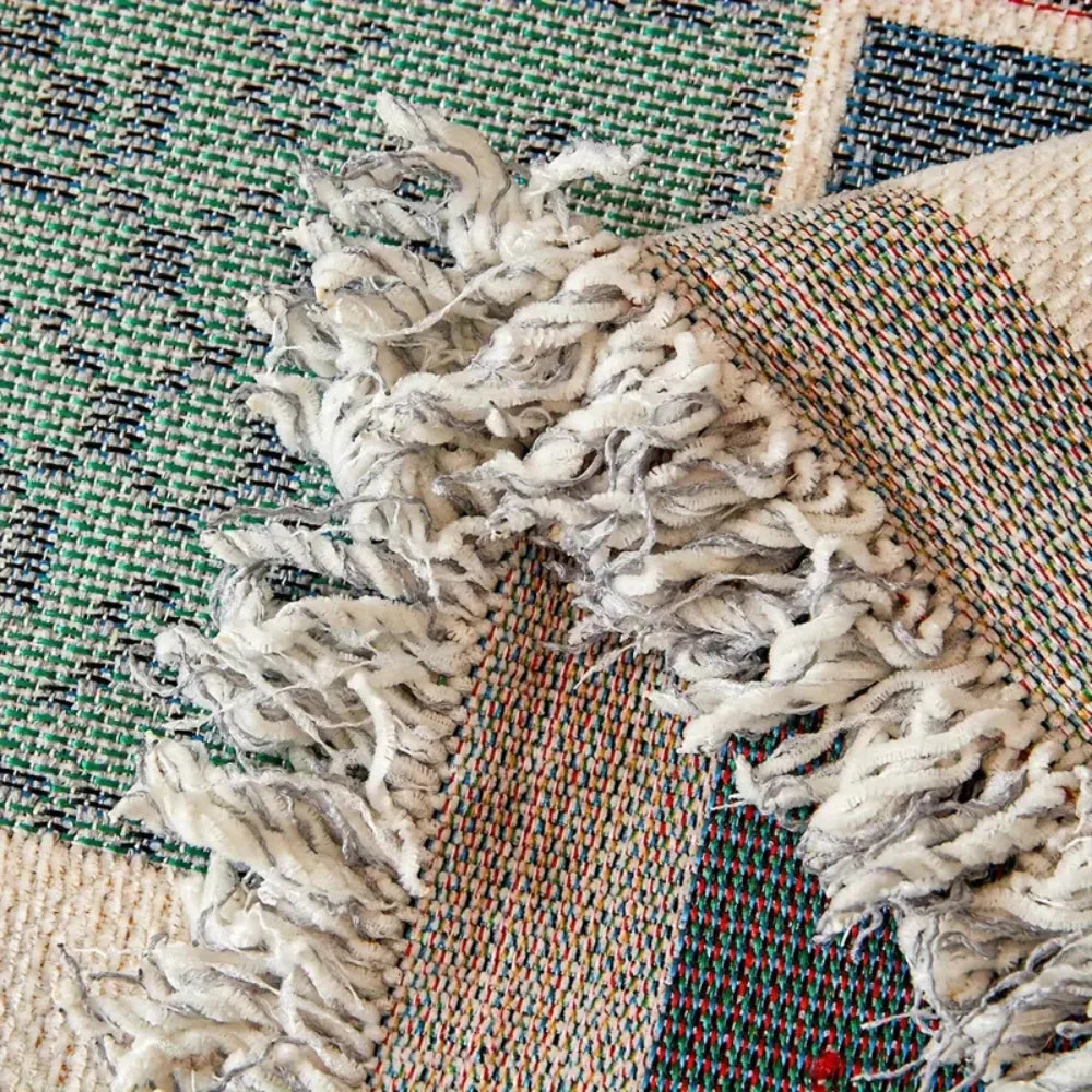 Geneva Boho Knitted Sofa Cover - Image 6
