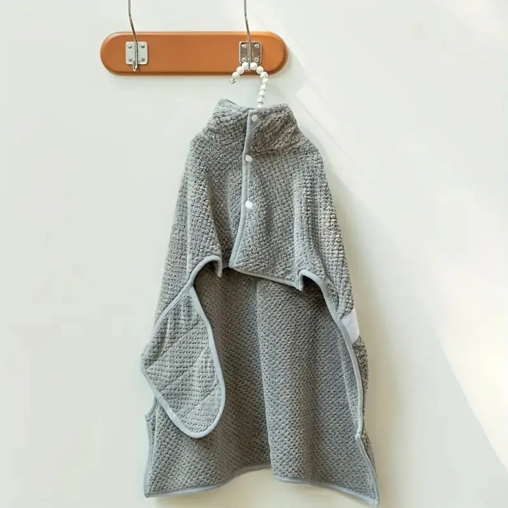 Gentle Touch Dog Drying Towel Robe - Image 3