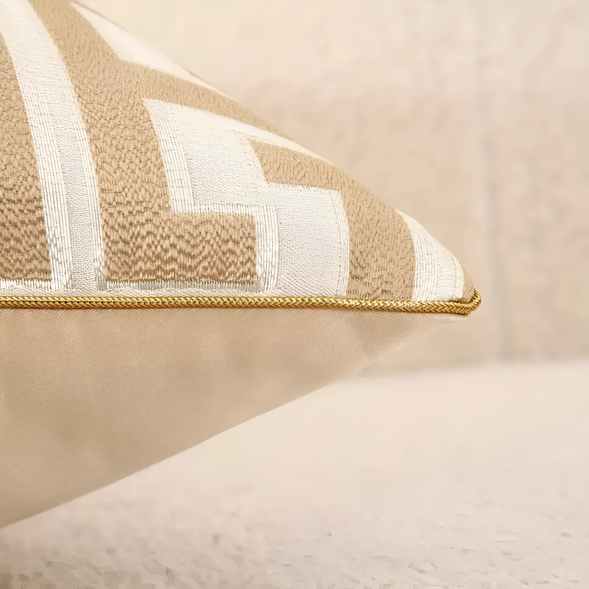 Geometric Jacquard Luxury Cushion Cover - Image 7