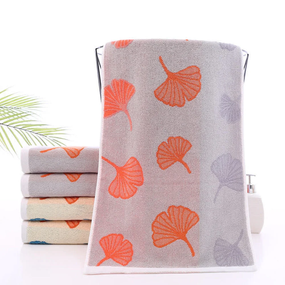 Ginkgo Bliss Cotton Towel - Image 2