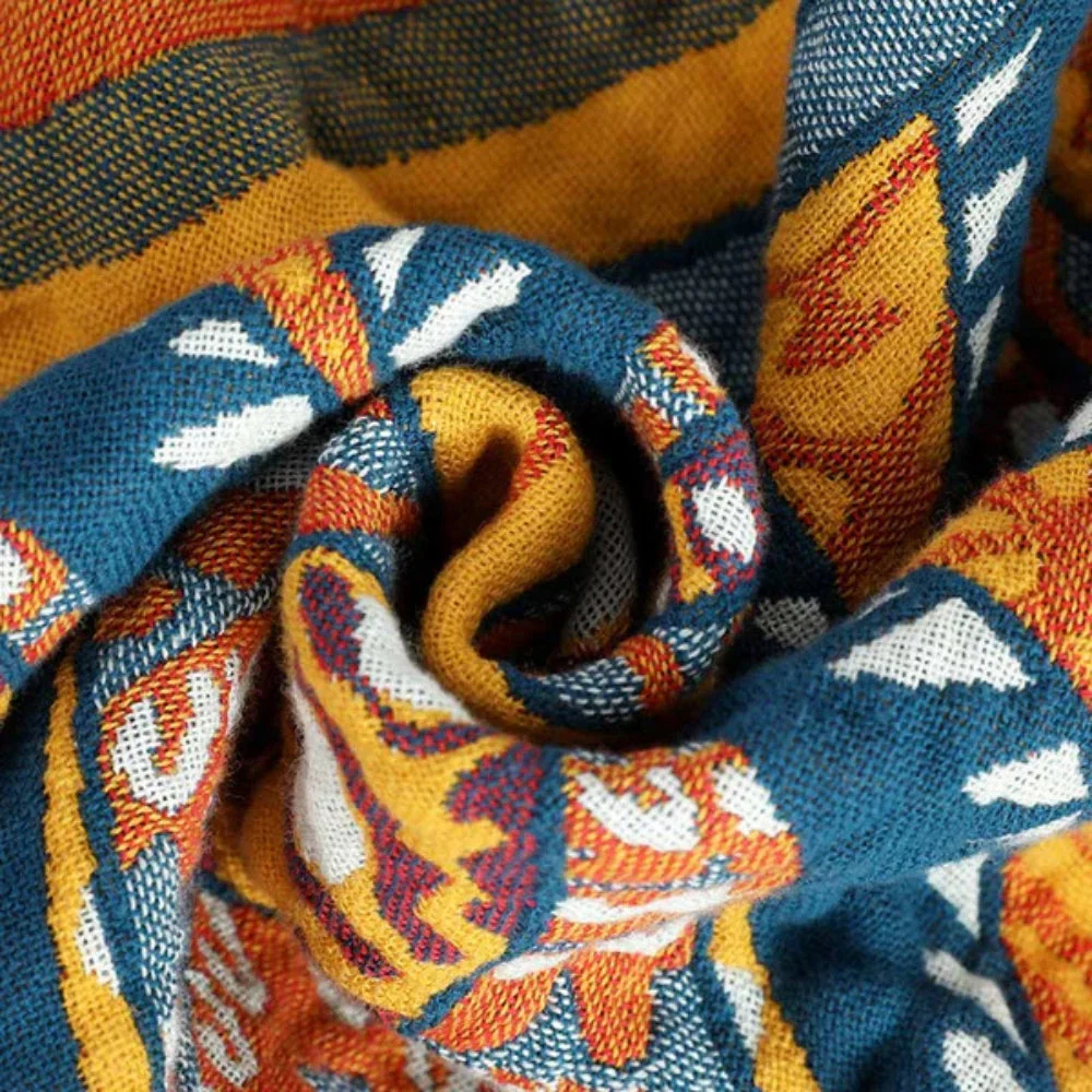Golden Lotus Comfort Reversible Blanket - Image 4