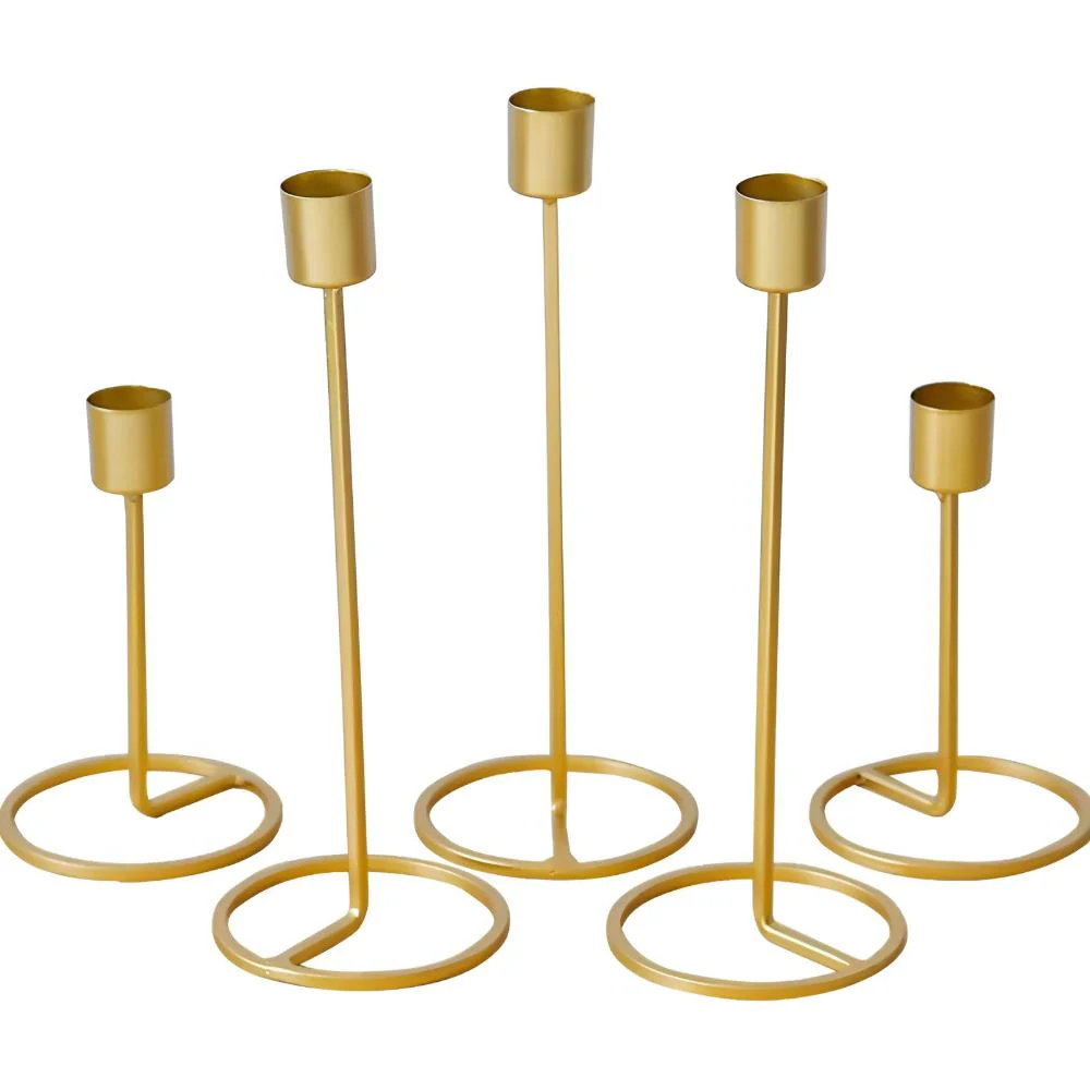 Golden Romantic Candle Holders - Image 7