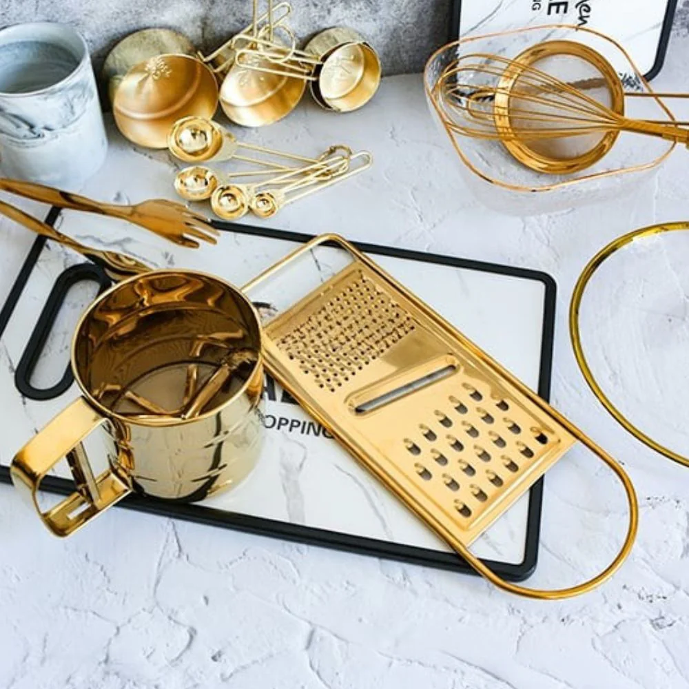 Golden Stainless Steel Grater - Image 3