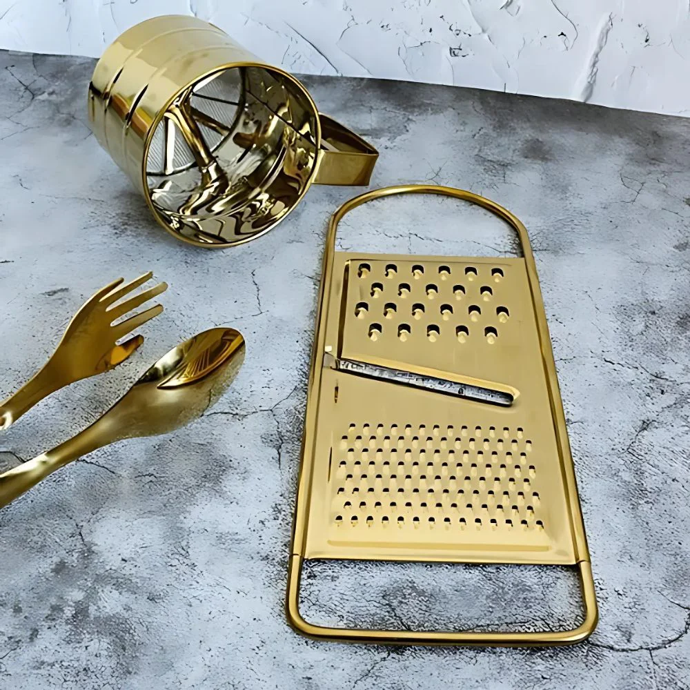 Golden Stainless Steel Grater - Image 5
