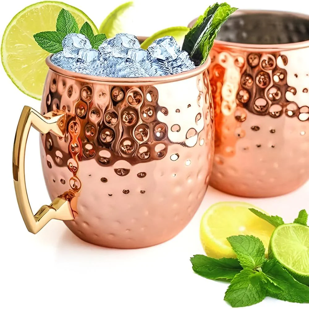 Hammered Copper Mug - Image 3