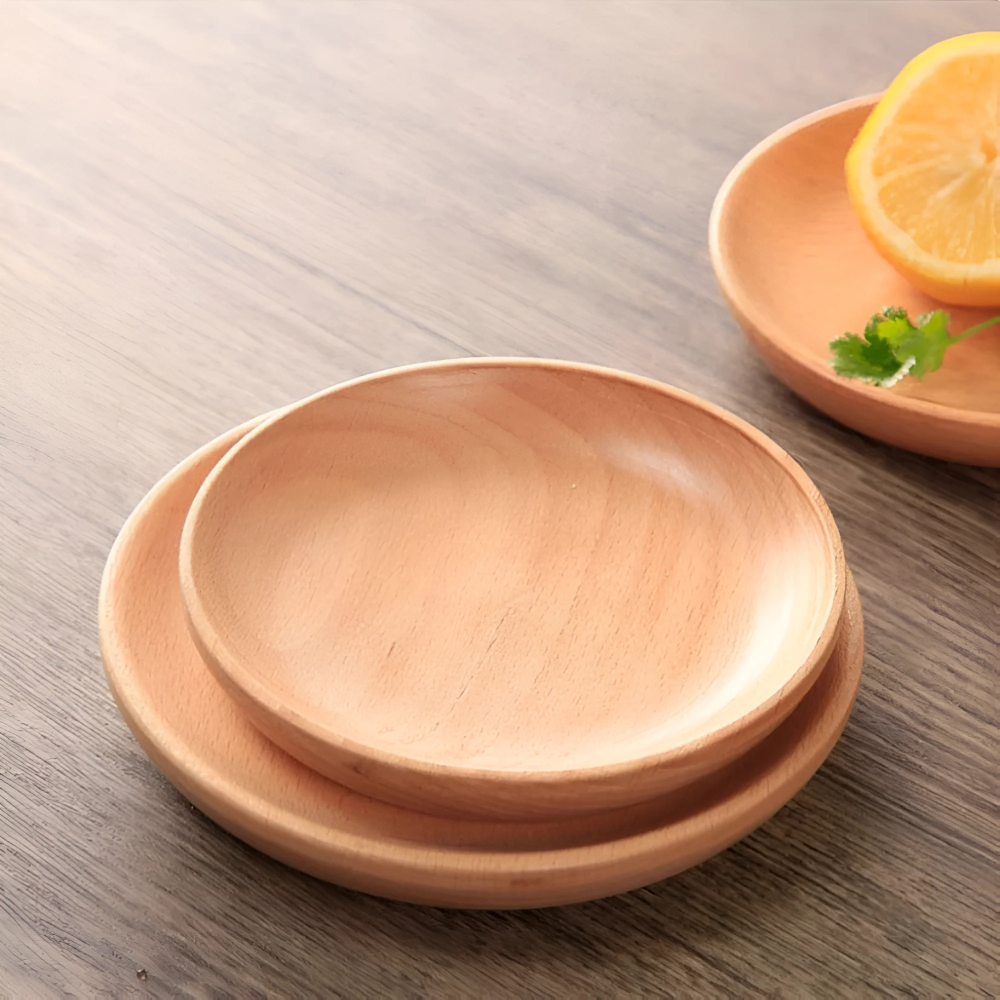 Handcrafted Walnut Wood Plate - Image 4