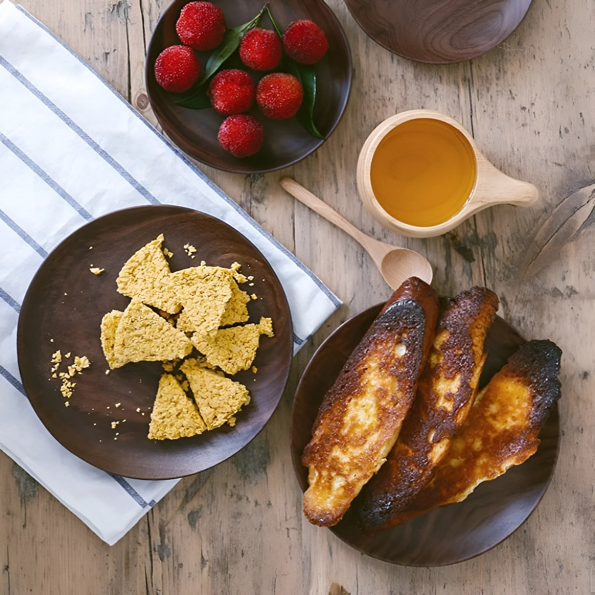 Handcrafted Walnut Wood Plate - Image 5