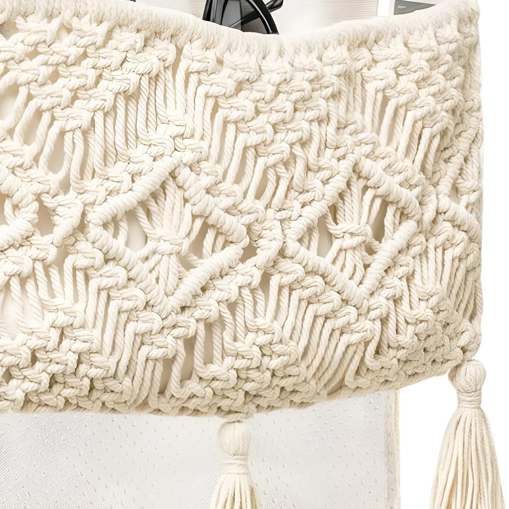 Handmade Boho Storage Caddy - Image 5