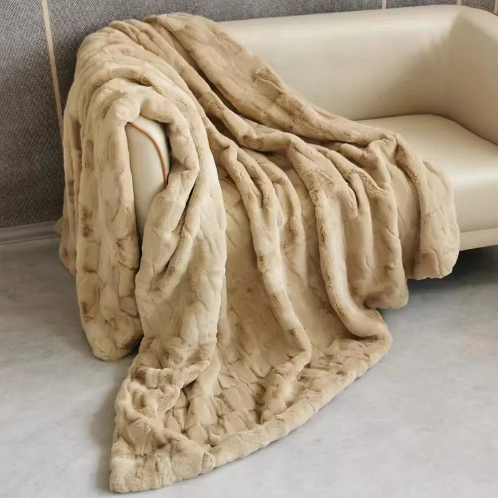 Heavenly Retreat Faux Fur Blanket - Image 2