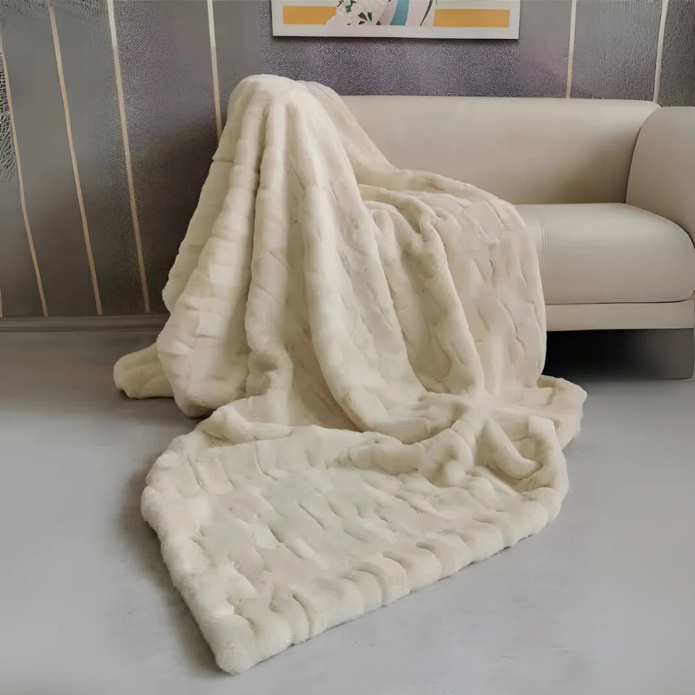 Heavenly Retreat Faux Fur Blanket - Image 3