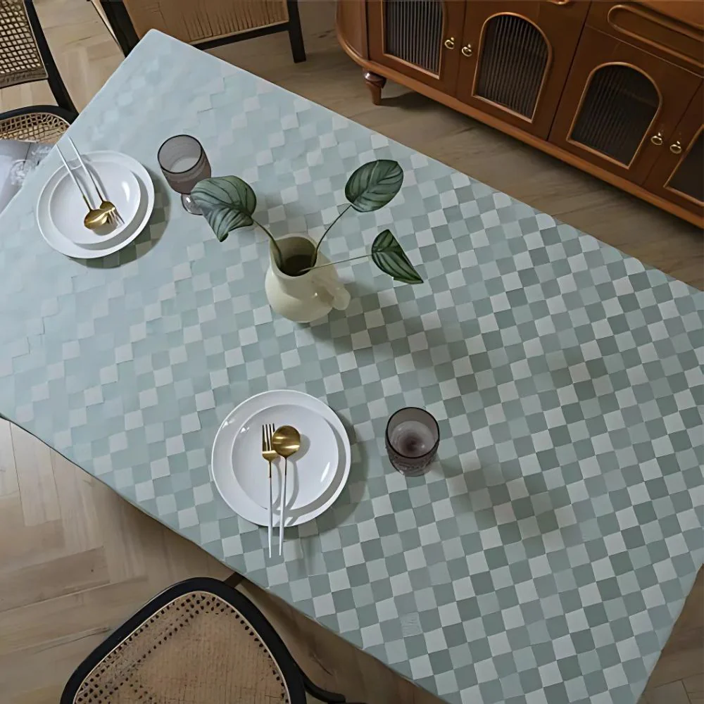 Heritage Checkered Tablecloth - Image 9