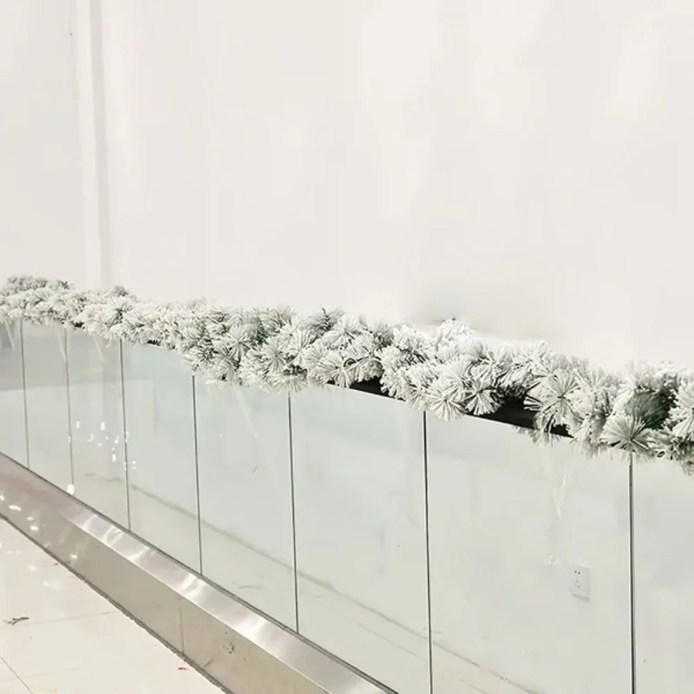 Holiday Frosted Christmas Garland - Image 4
