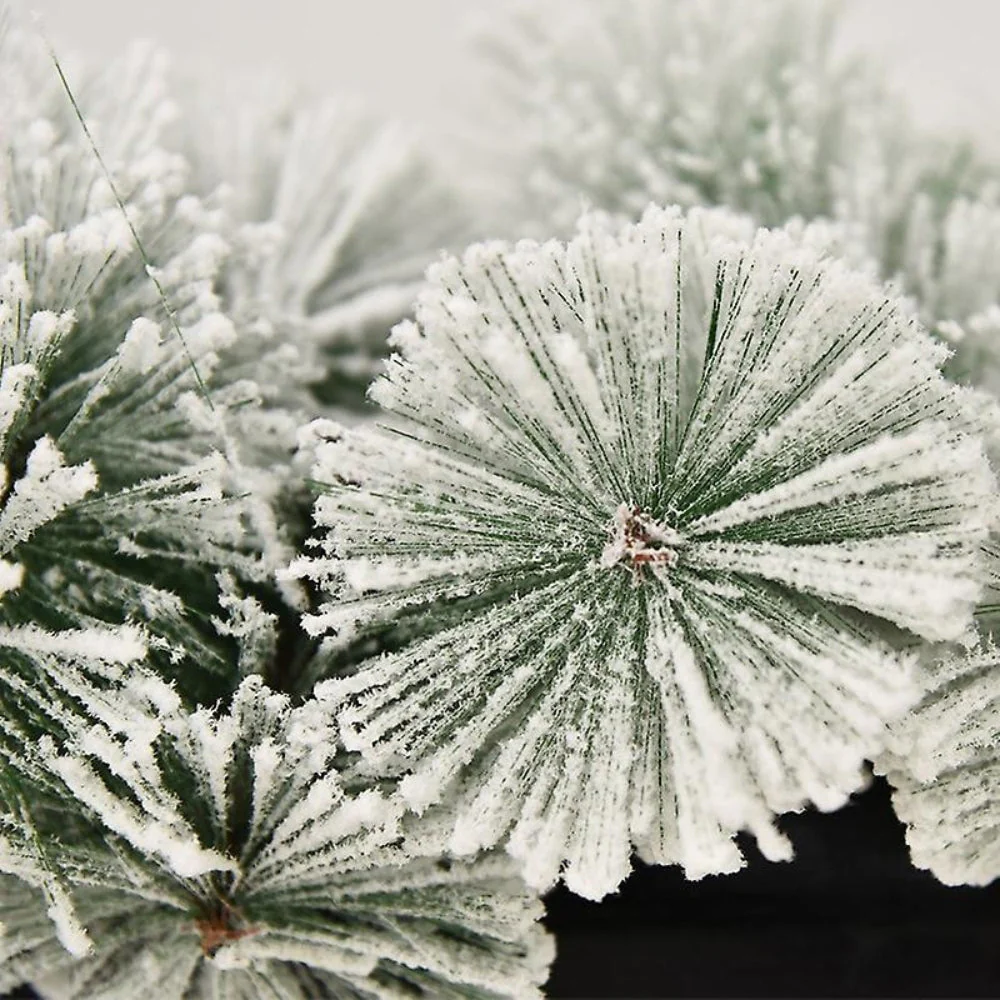 Holiday Frosted Christmas Garland - Image 5