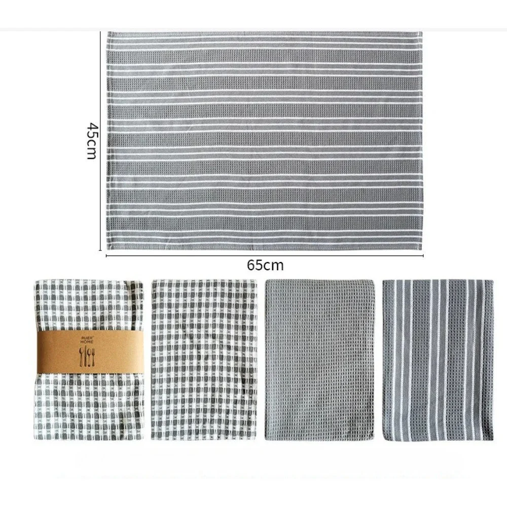 Home Essentials Kitchen Tea Towels Set - Image 10