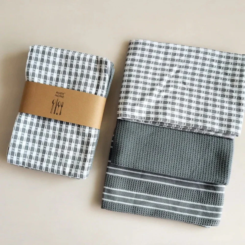 Home Essentials Kitchen Tea Towels Set - Image 4
