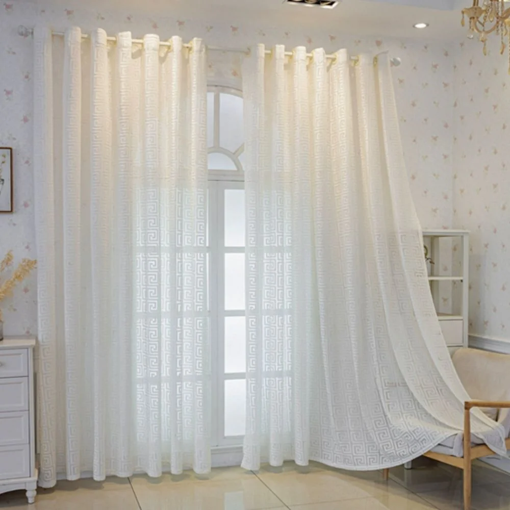 Imperial Maze Embroidered Curtain - Image 10