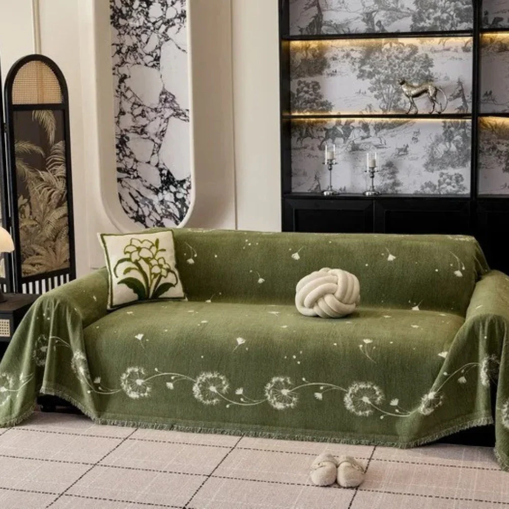 Japandi Dandelion Puff Sofa Cover