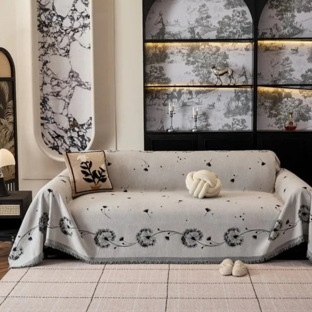Japandi Dandelion Puff Sofa Cover - Image 8