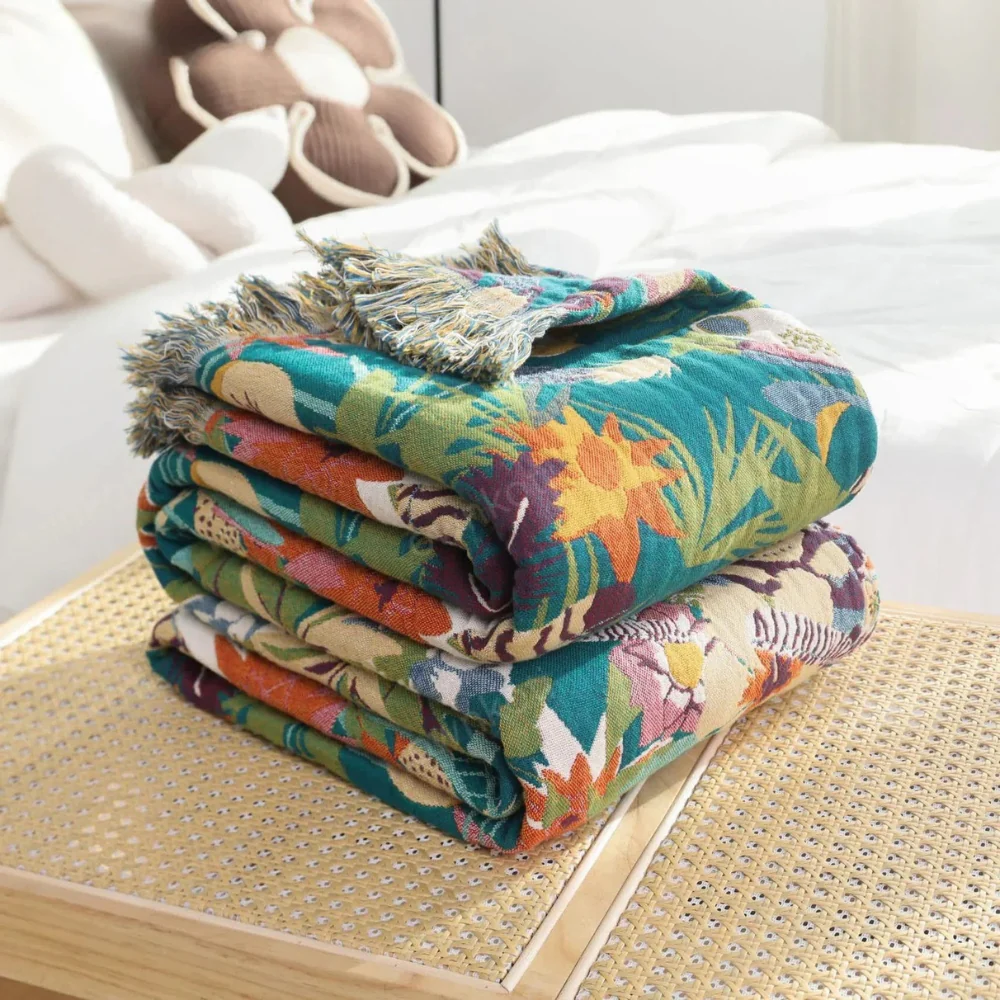Jungle Adventure Kids Cotton Blanket - Image 5