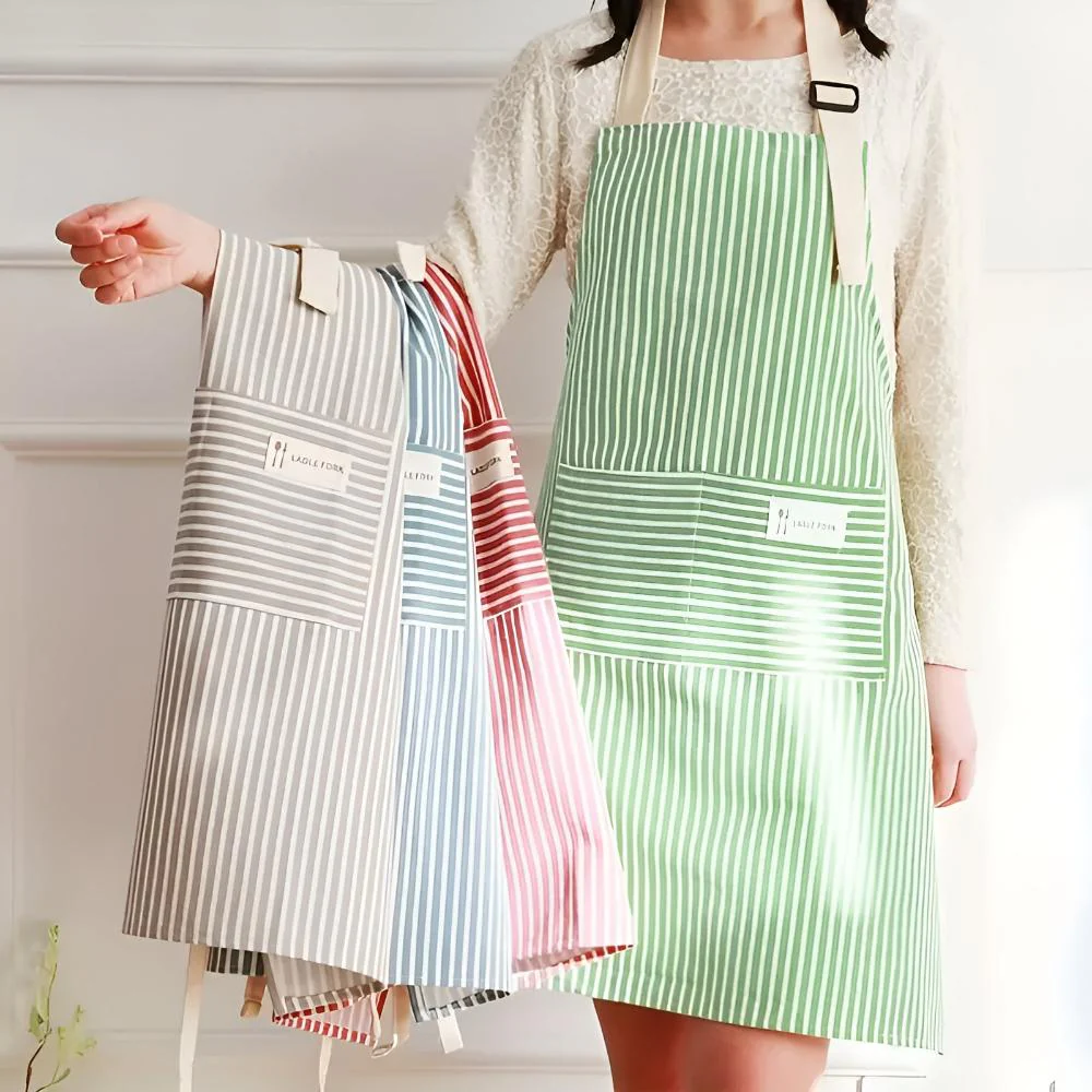 Kawaii Stripes Apron - Image 3