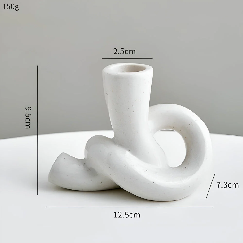 Knot Ceramic Candle Holder - Image 8
