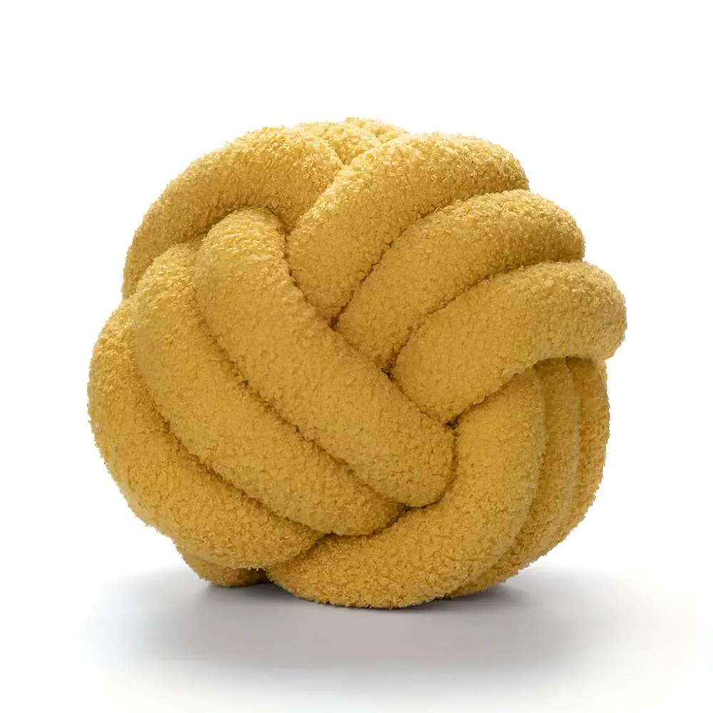 Knotted Boucle Cushion - Image 6