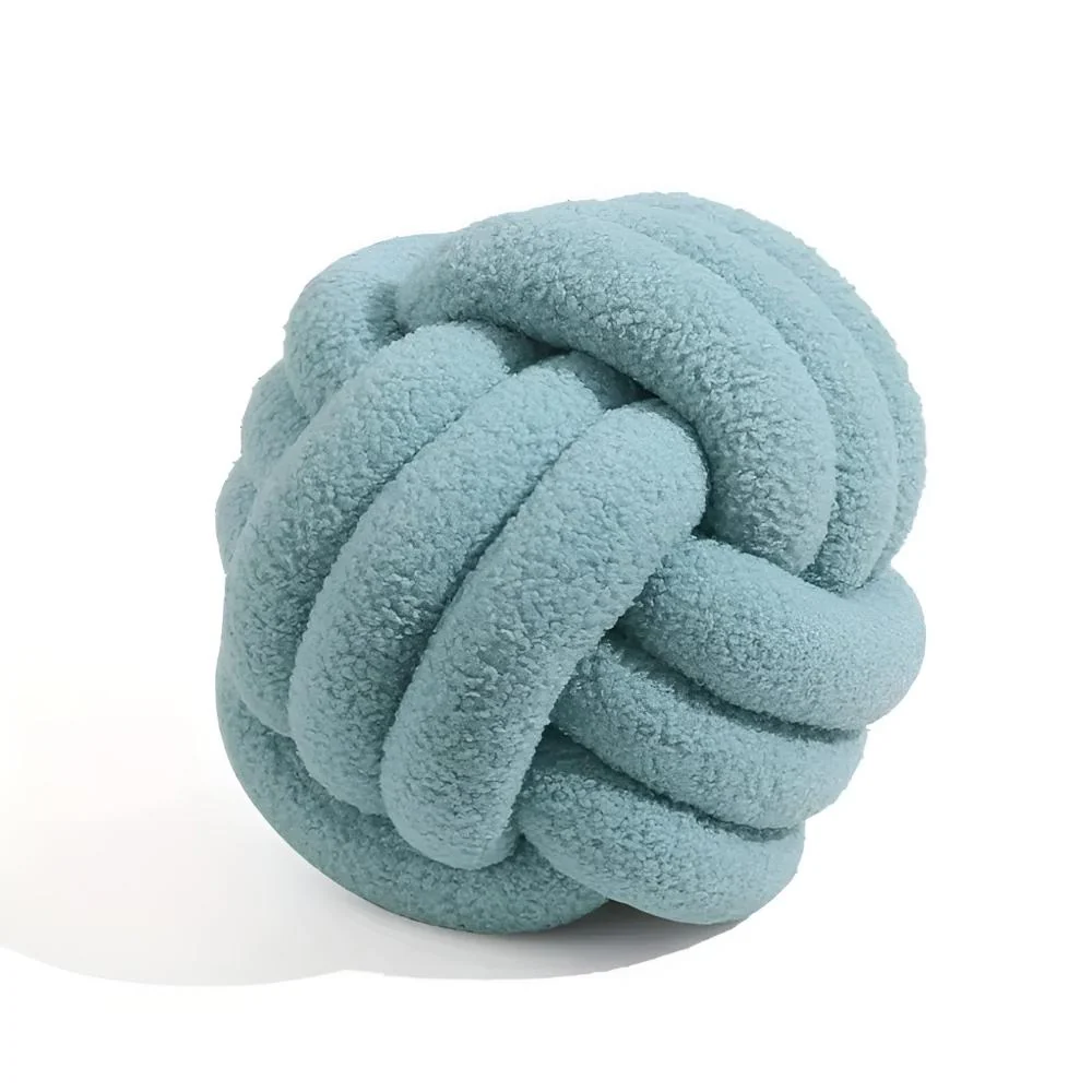 Knotted Boucle Cushion - Image 8